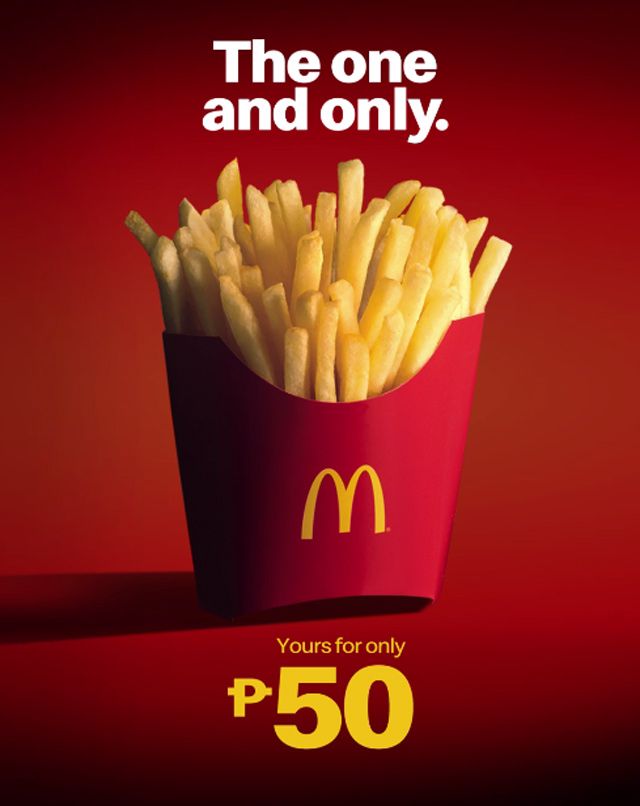 McDonalds Fries sa halagang piso di papatalo!